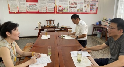 荆门市科协调研市紫砂茶艺协会